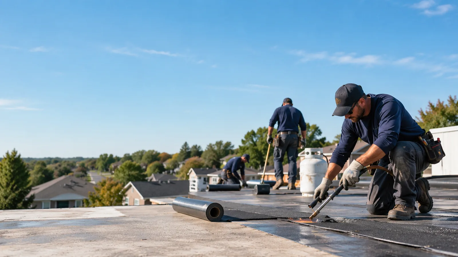 Flat Roof Leak Repair providers in Midway, TX